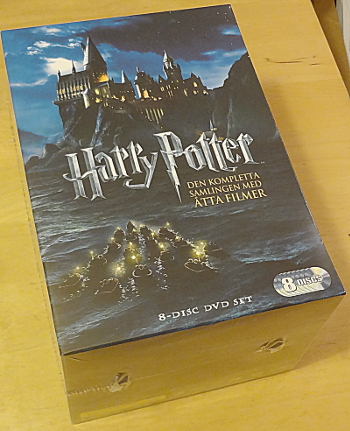 [Bild: Harry Potter DVD-samling (8st)]