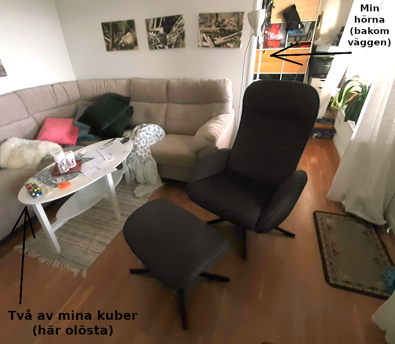 [Bild: Nya (IKEA) fåtöljen]